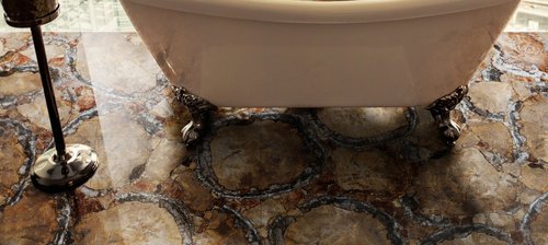 Semi Precious Petrified Wood Brown