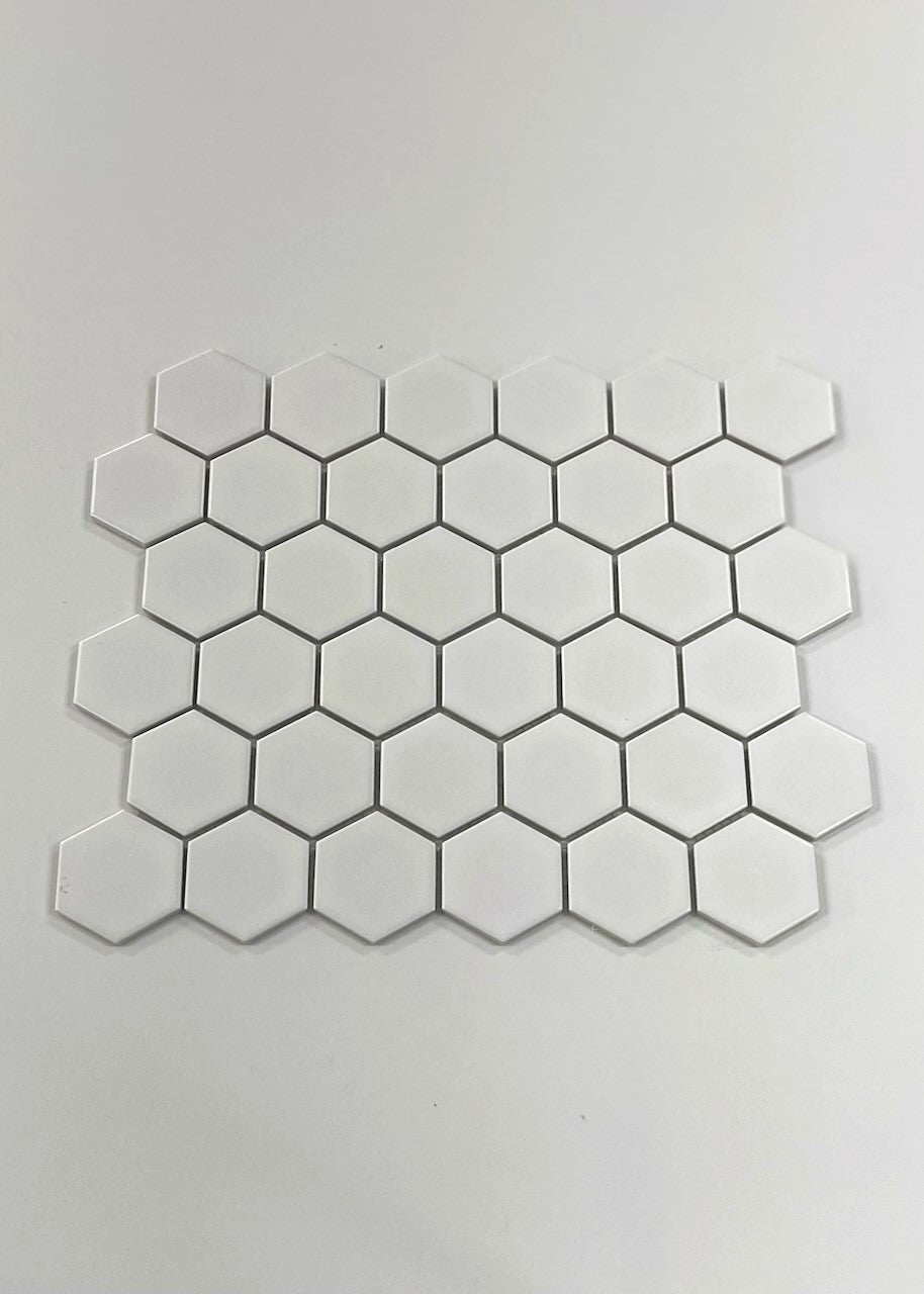 TSI Porcelain white Hex Matt 2x2