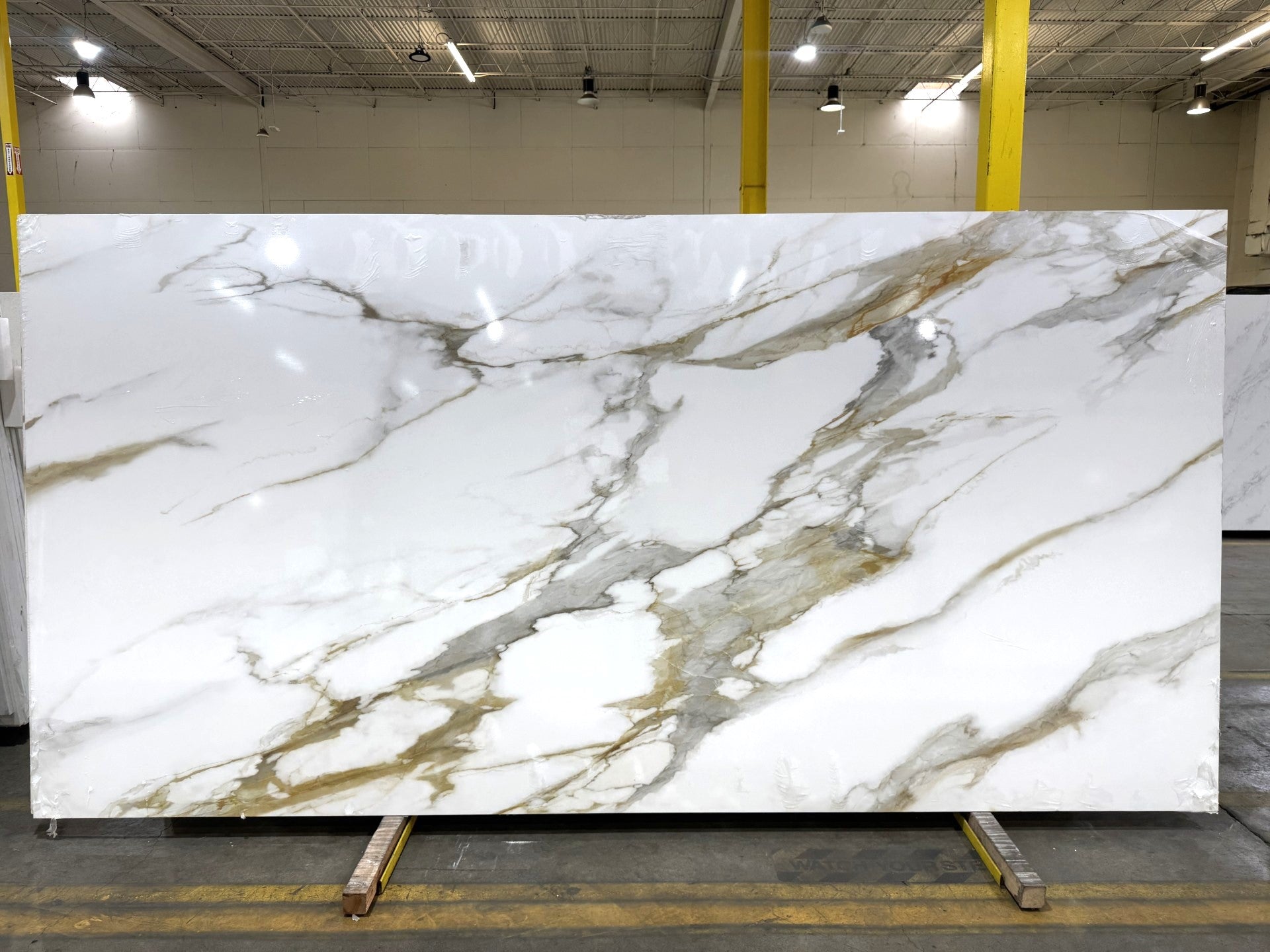 Calacatta Borghini 789 Polaris Printed Quartz