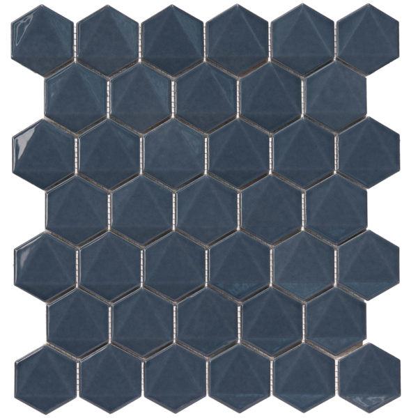 ESSO 3D Hex 2 inch Blue PS