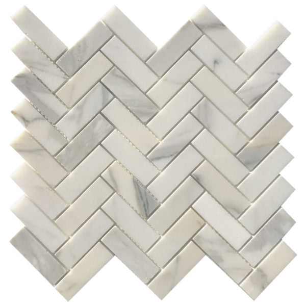 ESSO Calacatta Oro 1×3 Herringbone – Honed PS