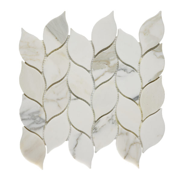 ESSO Calacatta Oro Leaf Mosaic – Honed PS