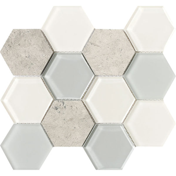 ESSO Park Central 3 Inch Hexagon Blend PS