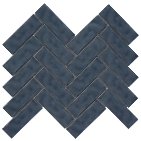 ESSO Sophia Slate Blue Herringbone PS