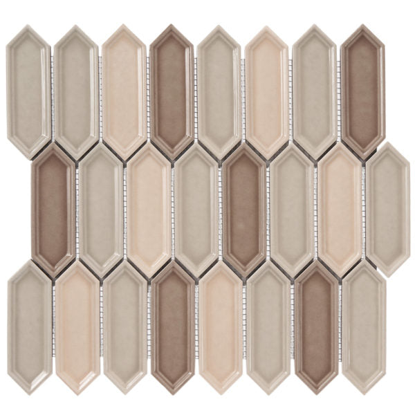 ESSO Sophia Taupe Blend Small Picket PS