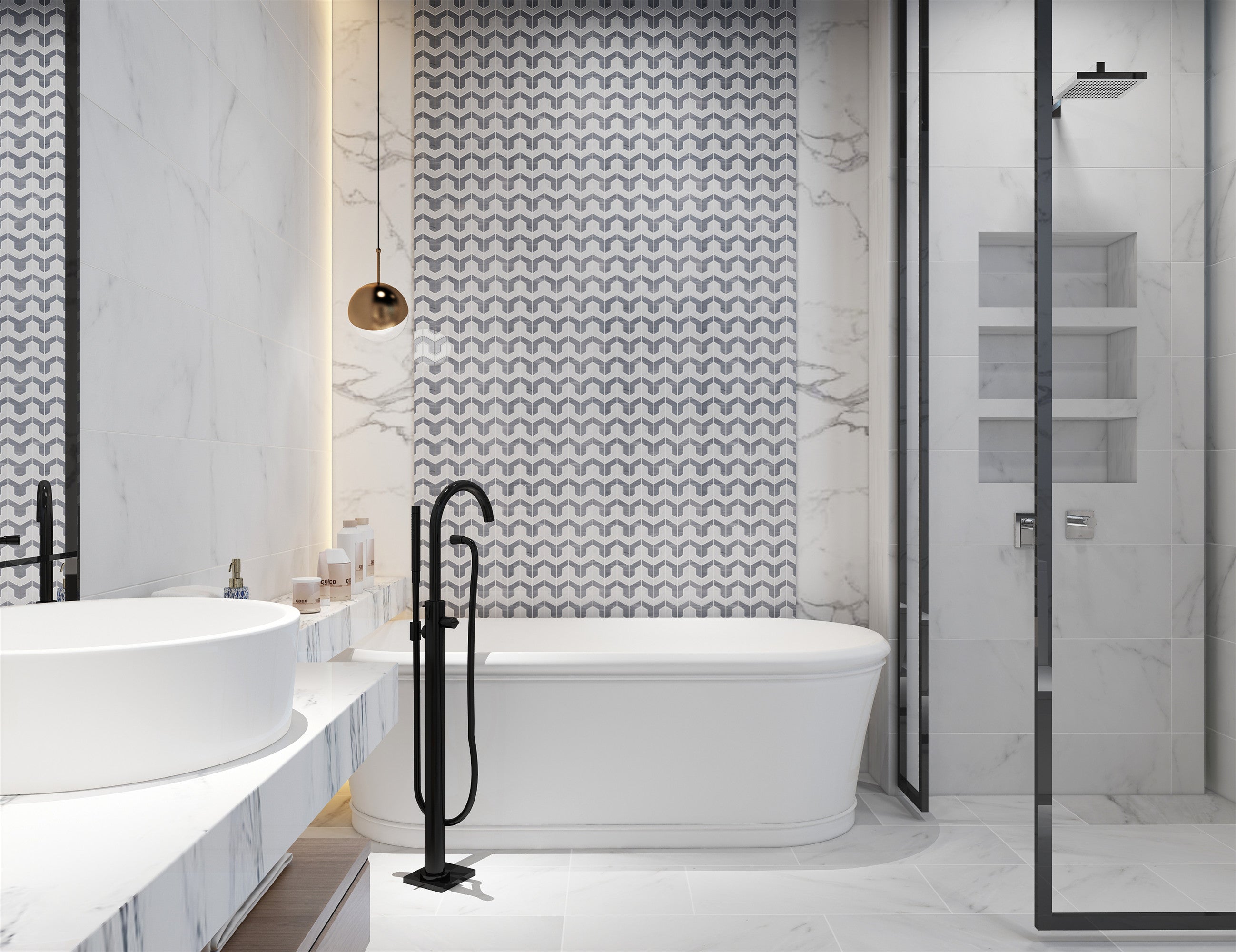 Pestana 1003 (Carrara Plus Bardiglio)
