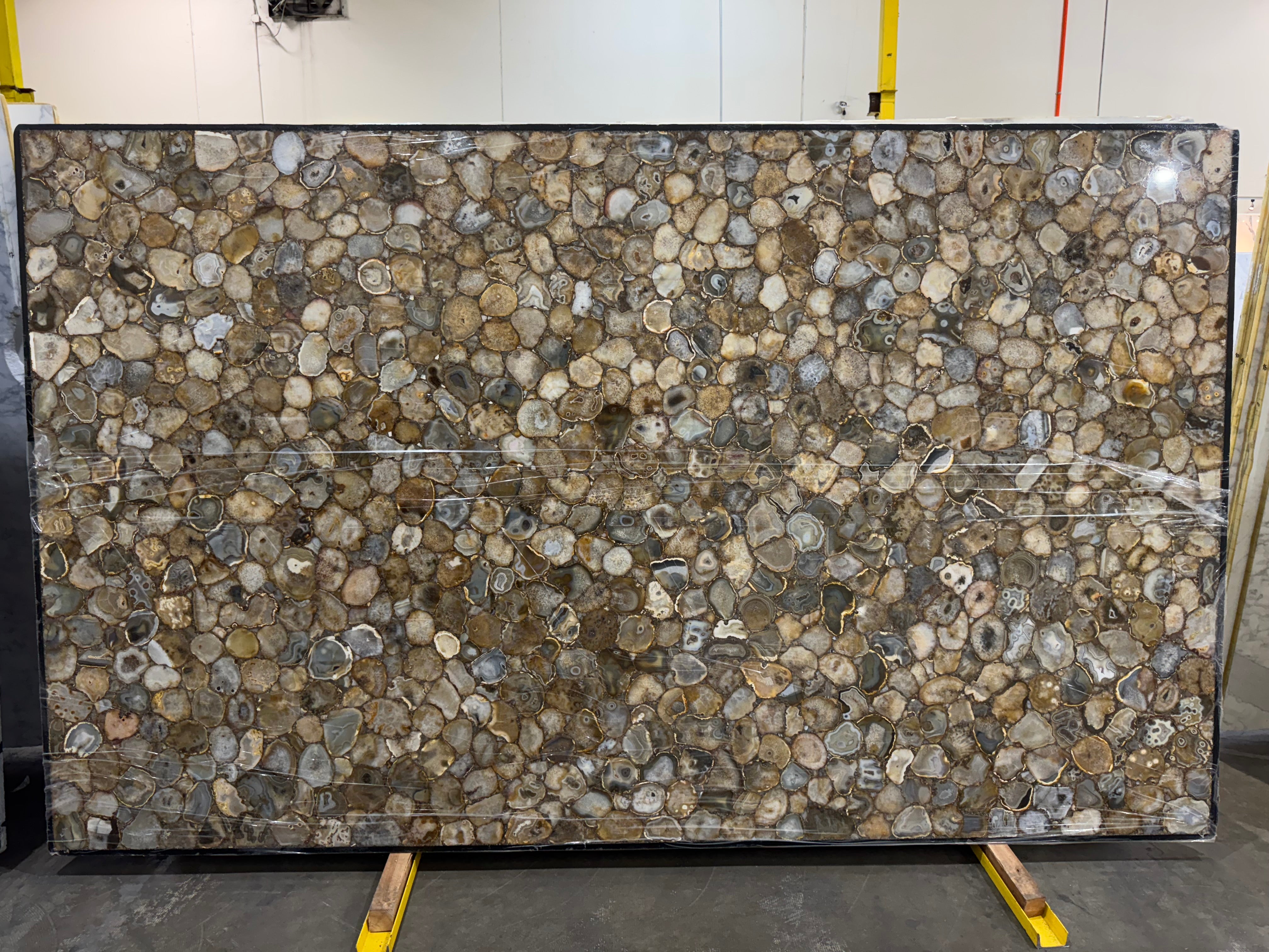 Semi Precious Agata Brown