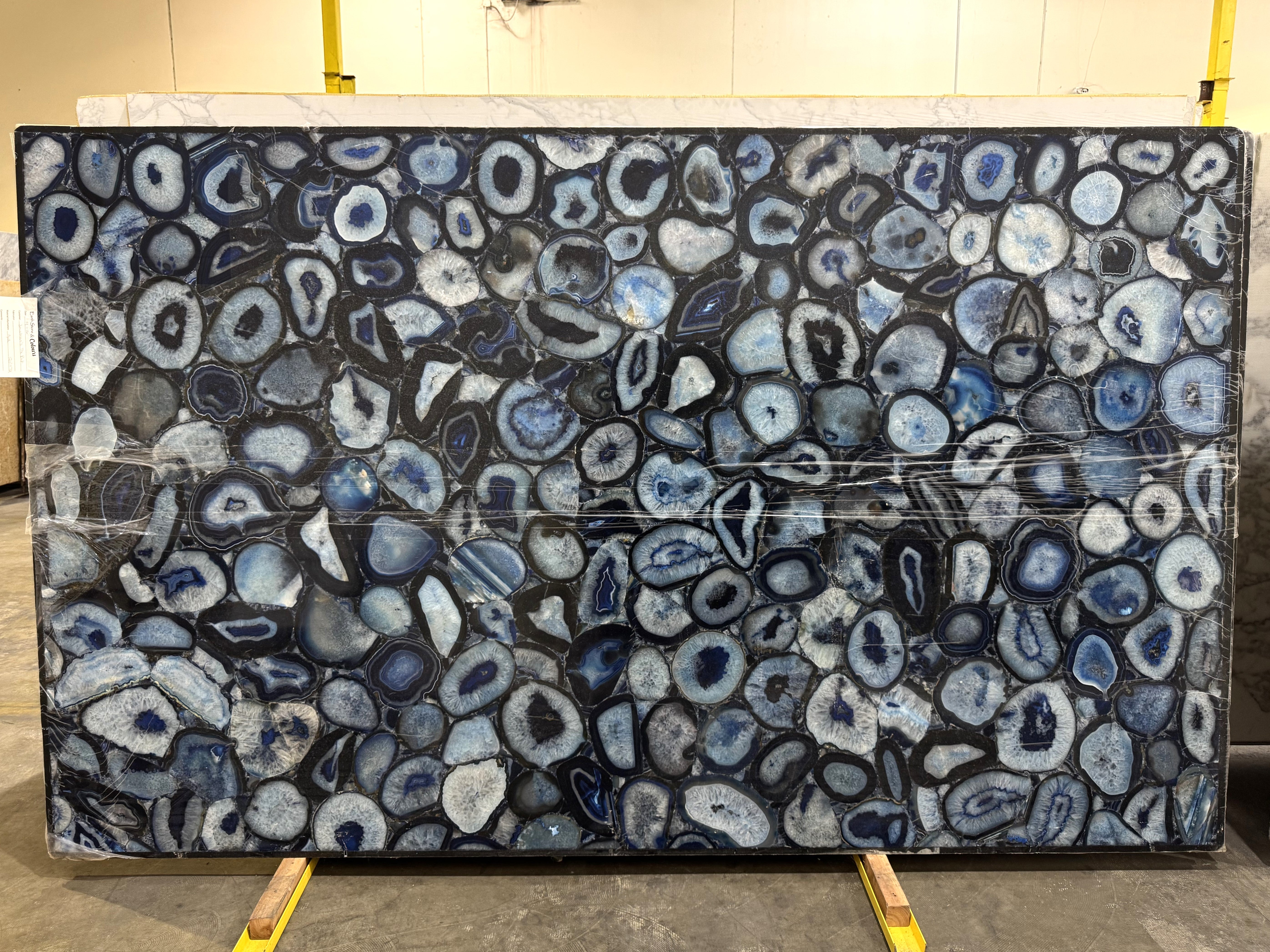 Semi Precious Blue Agate