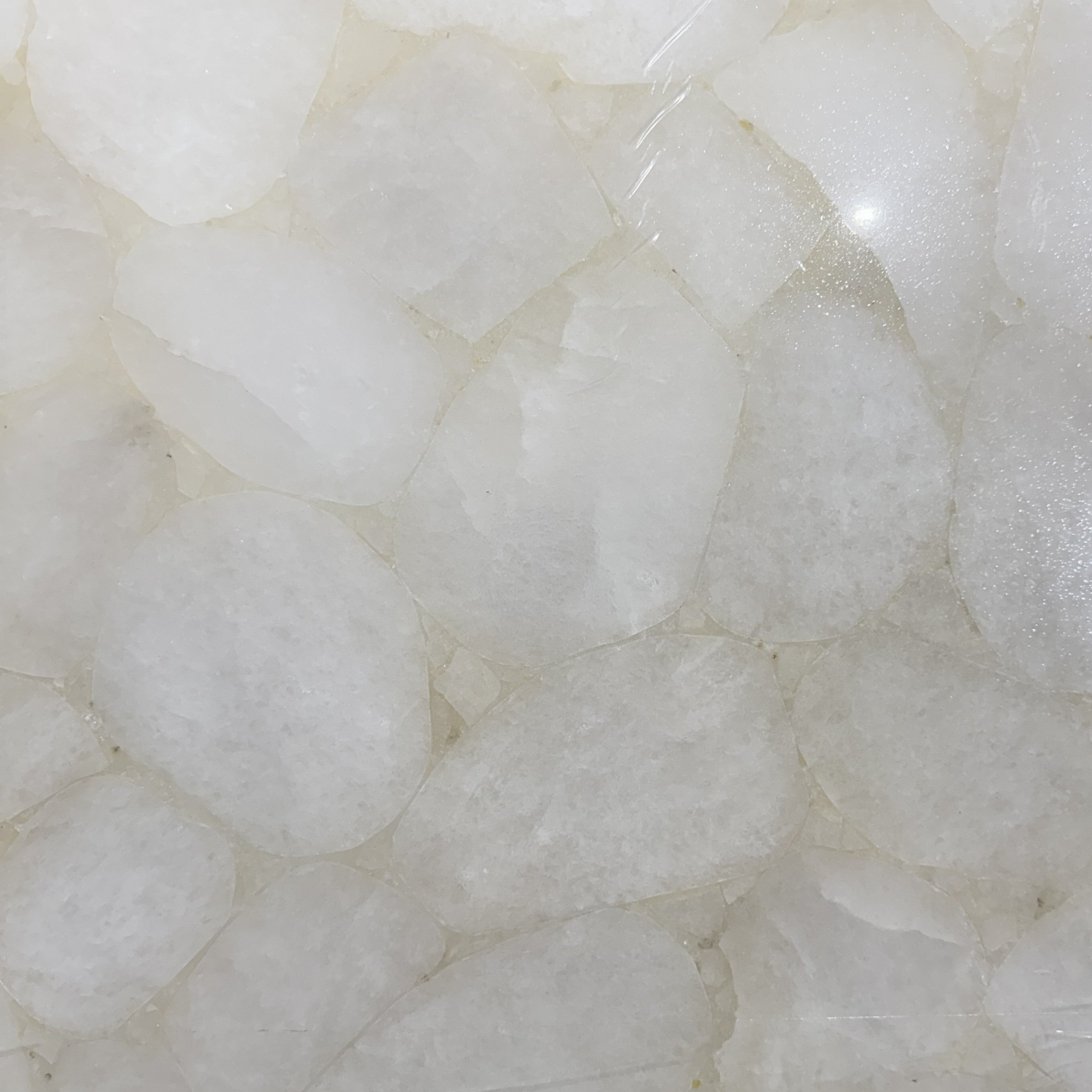 Semi Precious Crystal White